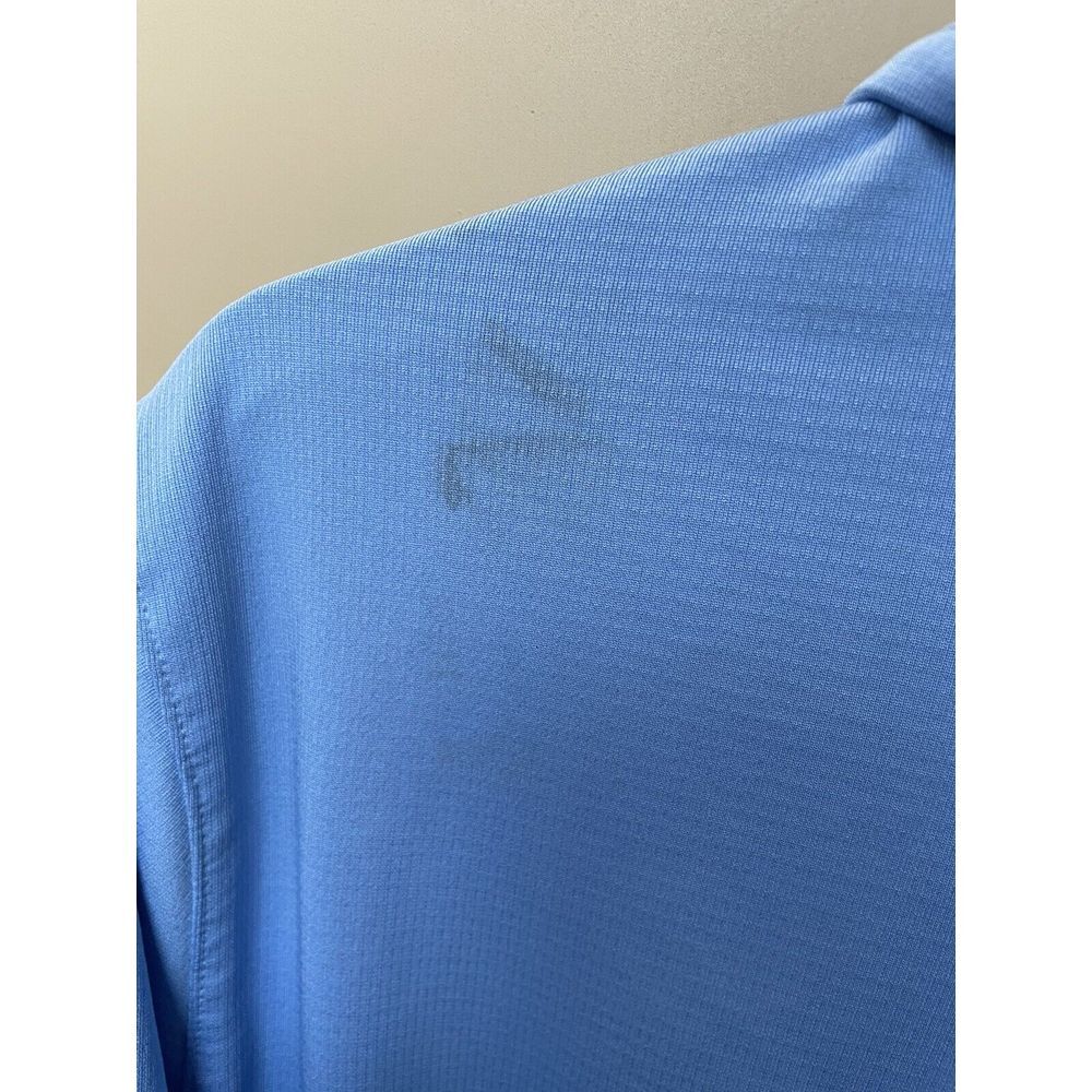 Tufts University Men's Nike Basketball‎ Polo Shirt Blue Sz L Please Read! - Picture 6 of 8